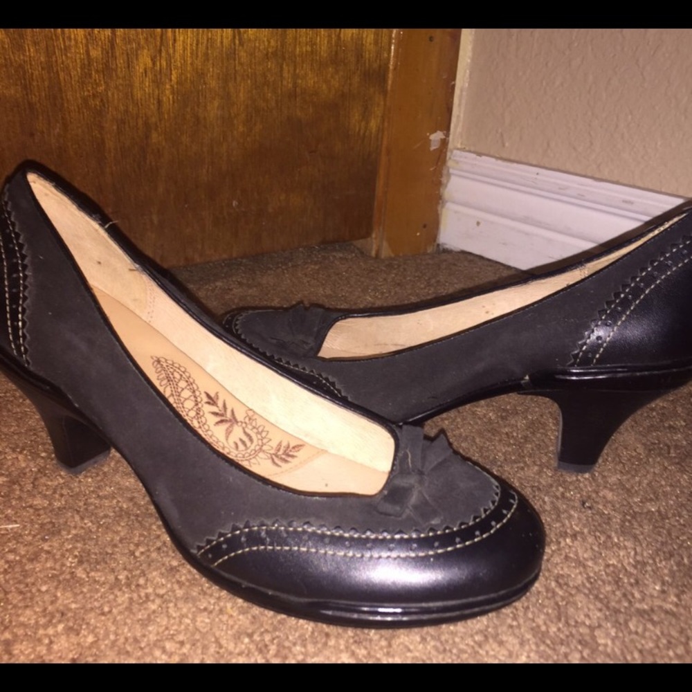 Little black heels